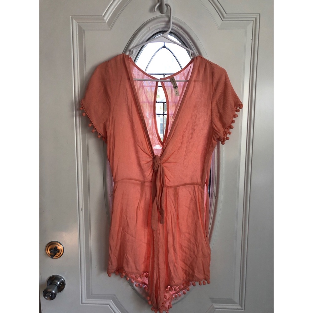 Pink romper